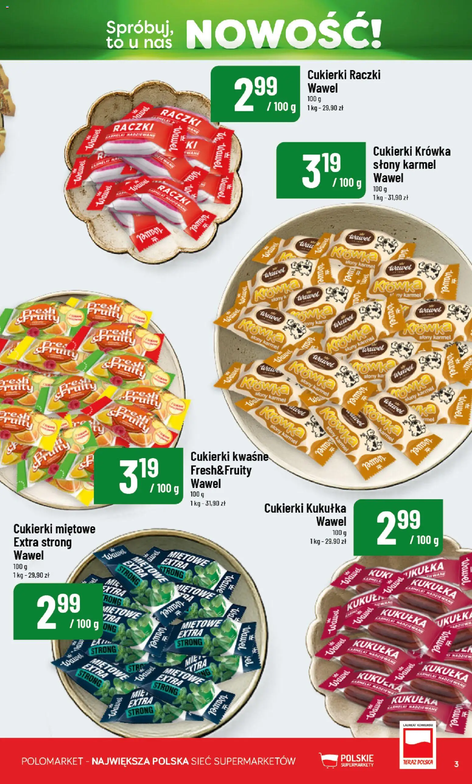 Pogląd gazetki "POLOmarket gazetka - Nowości" ze sklepu POLOmarket ważnej od 19.08.2026