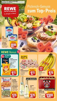 Vorschau von dem Prospekt des Geschäftes Rewe, gültig ab dem 10.08.2026