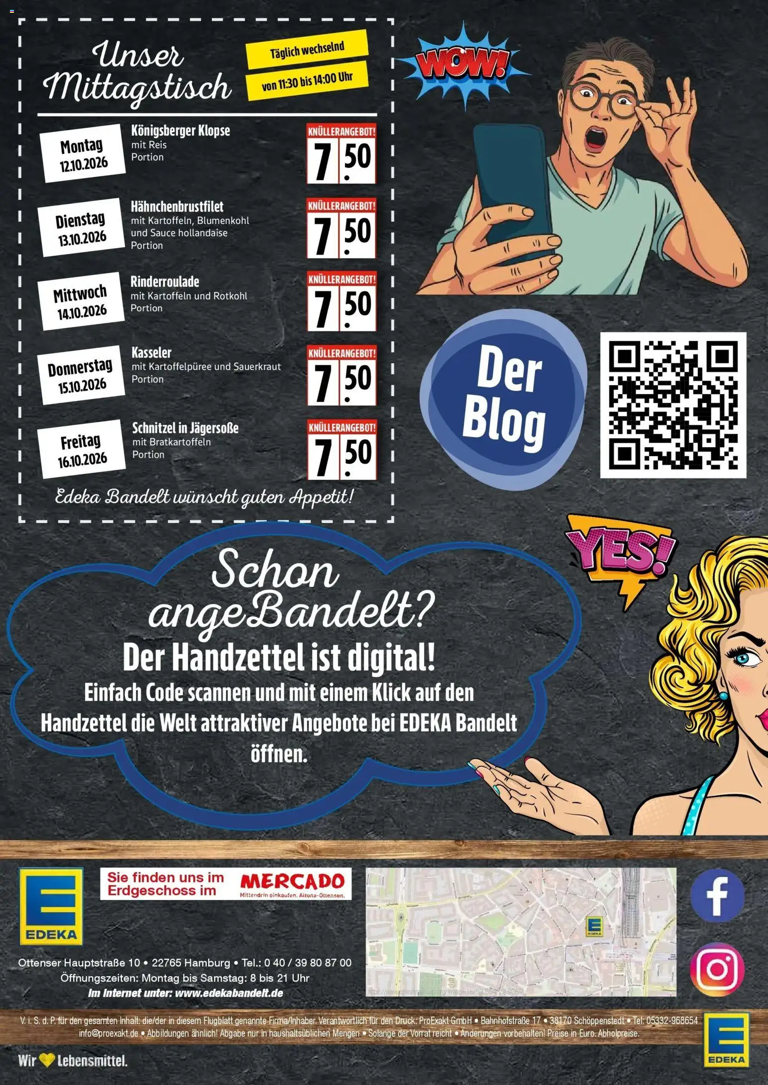 Vorschau von dem Prospekt des Geschäftes Edeka, gültig ab dem 12.10.2026