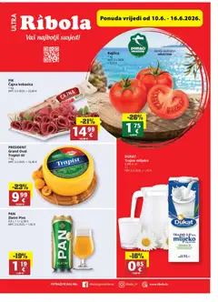 Pregled letka Ribola Katalog trgovine Ribola vrijedi od 10.06.2026