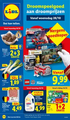 Voorbeeld van Lidl Folder week Folder week 44 van winkel Lidl geldig vanaf 26/10/2026