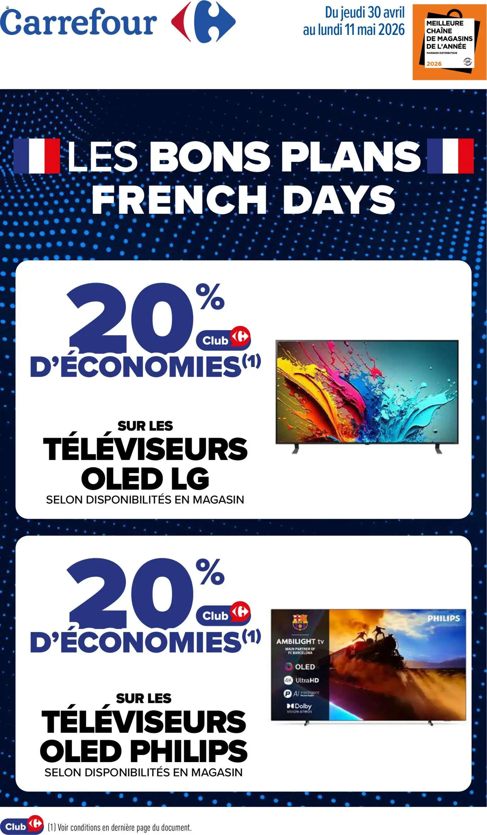 Prévisualisation de Carrefour Les bons plans French days du magasin Carrefour formulaire valide 30/04/2026