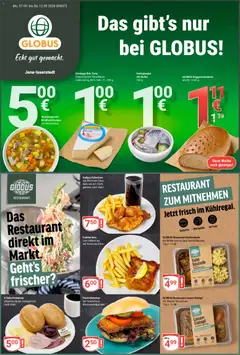 Vorschau von dem Prospekt des Geschäftes Globus, gültig ab dem 07.09.2026