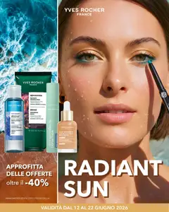 Anteprima dell'opuscolo Yves Rocher catalogo Radiant Sun dal negozio Yves Rocher valido da 12/06/2026