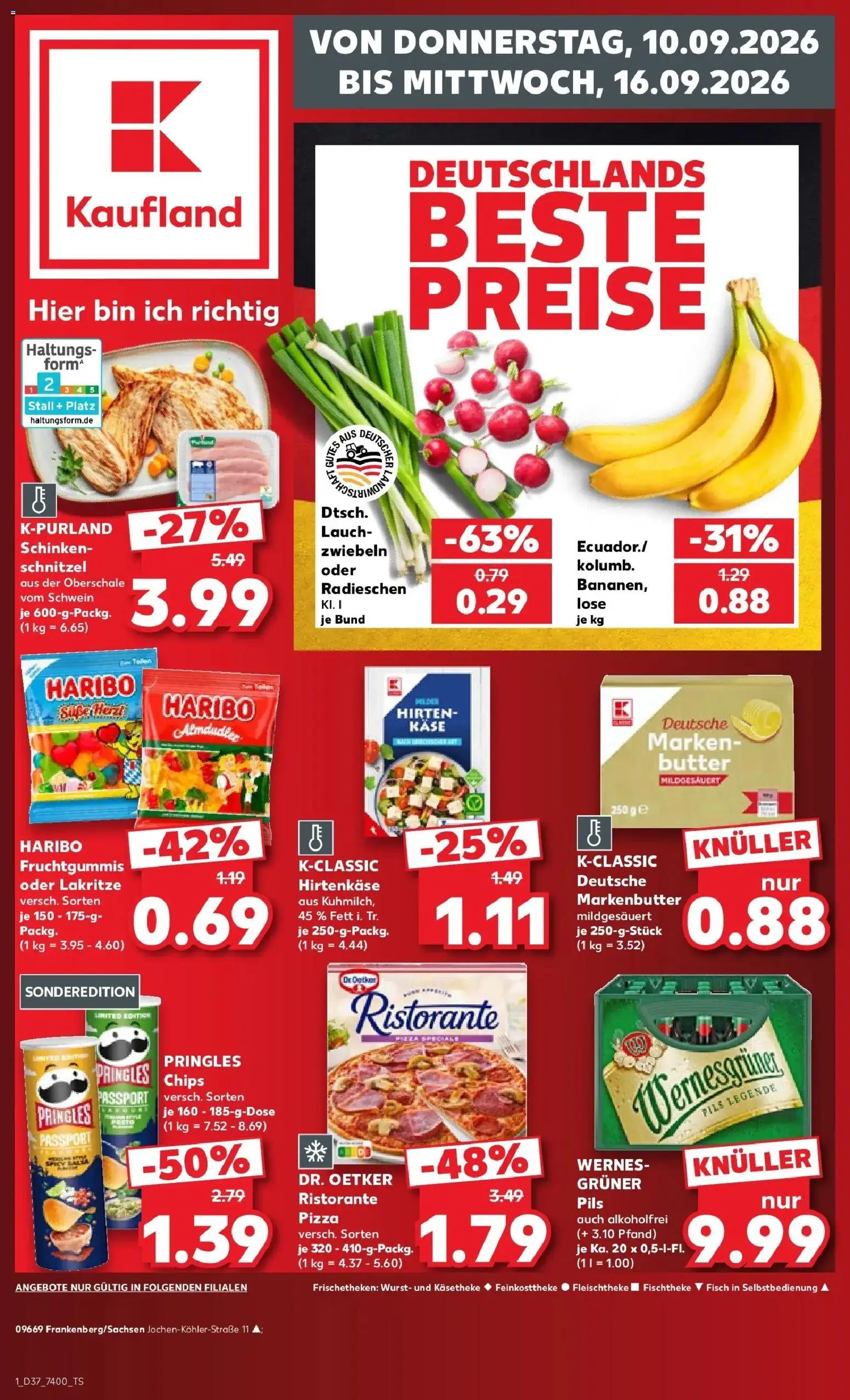 Vorschau von dem Prospekt des Geschäftes Kaufland, gültig ab dem 10.09.2026