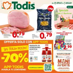 Anteprima dell'opuscolo Todis volantino Basilicata - Puglia dal negozio Todis valido da 23/04/2026