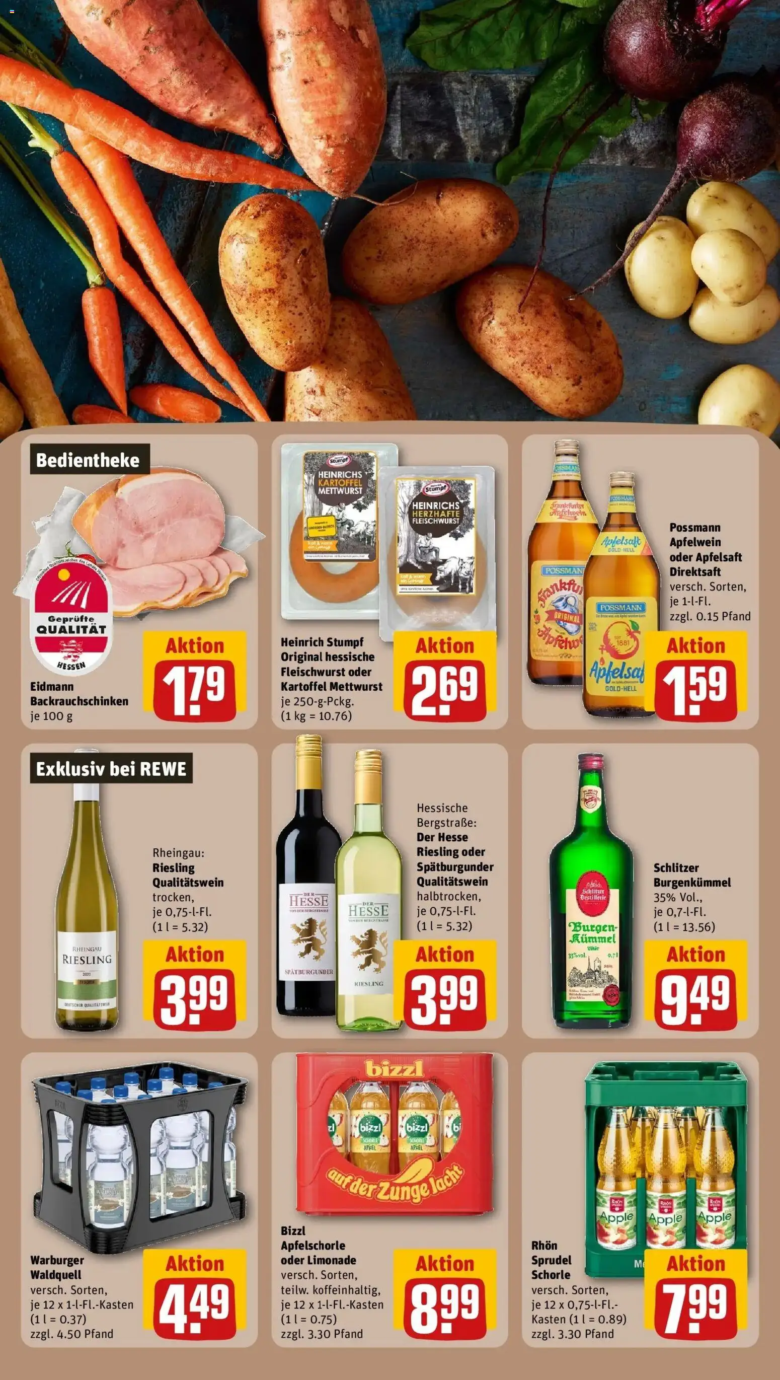 Vorschau von dem Prospekt des Geschäftes Rewe, gültig ab dem 26.10.2026
