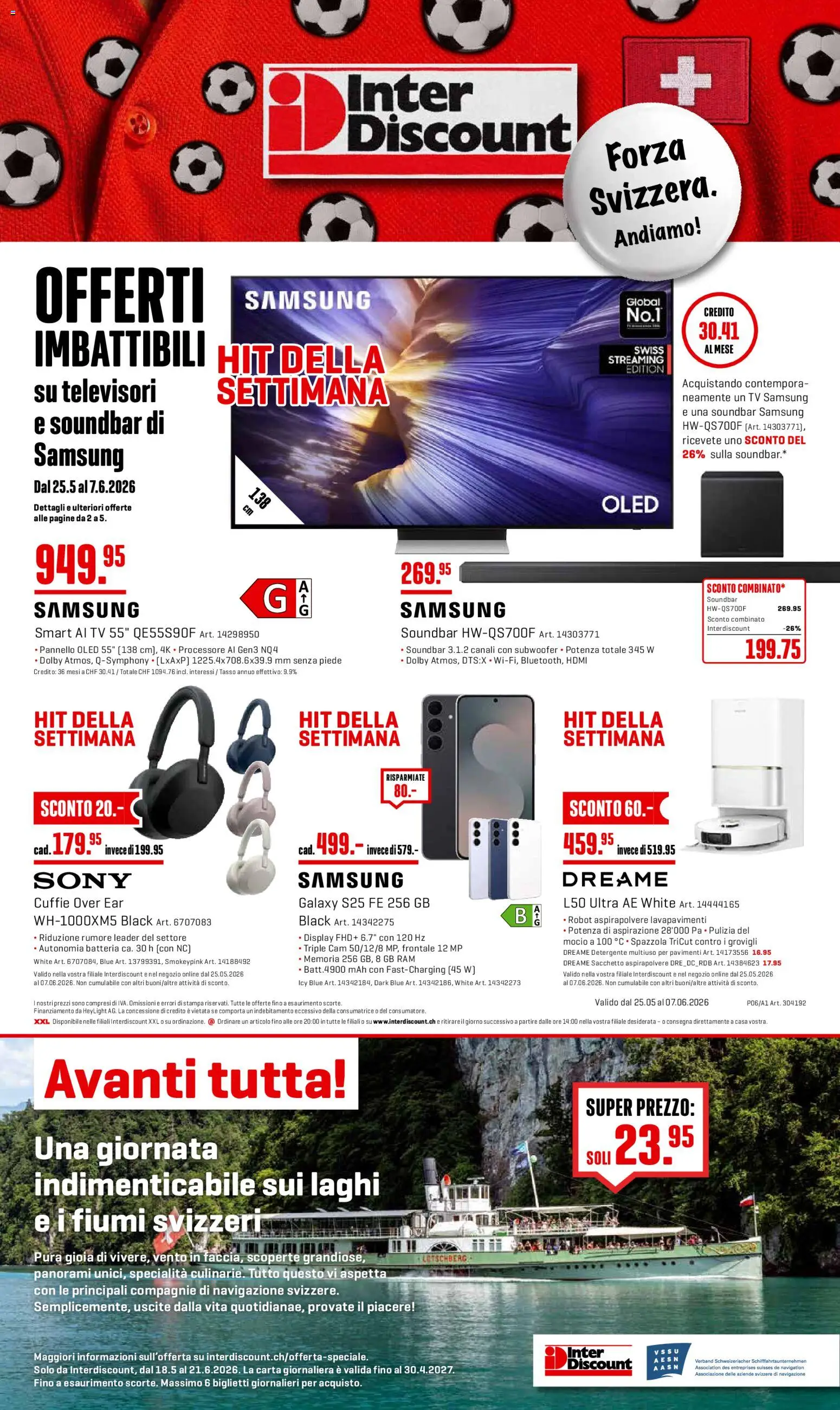 Vorschau des Merkblatts Interdiscount aktionen IT vom Shop Interdiscount gültig von 25.05.2026 bis 07.06.2026
