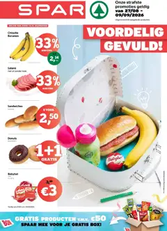 Prévisualisation de Spar Folder du magasin Spar formulaire valide 27/08/2026