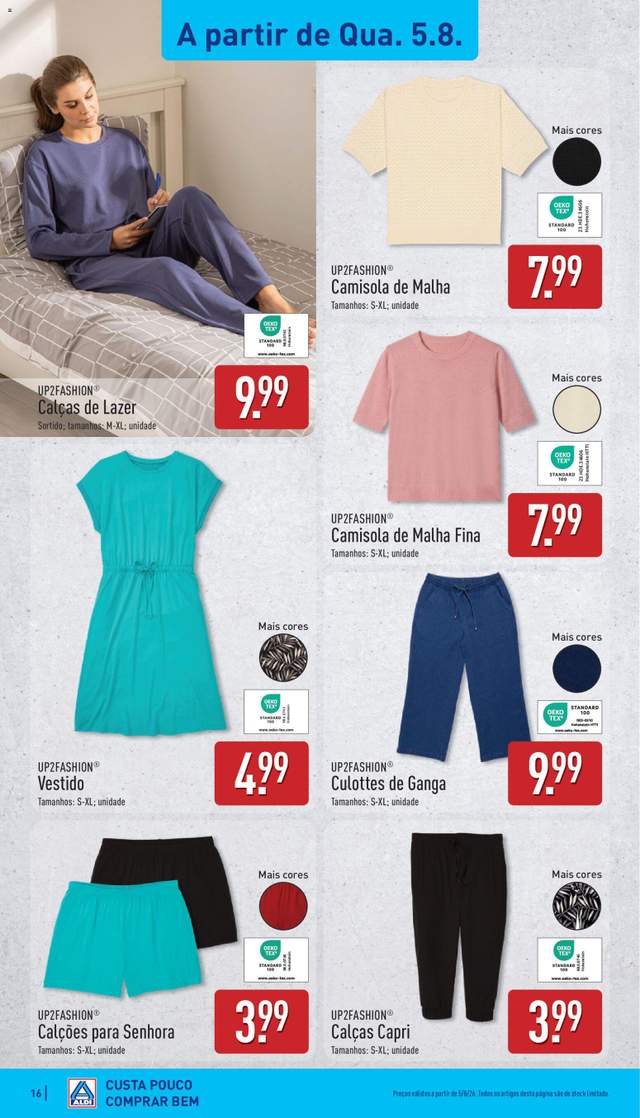 Novo folheto Aldi a partir de 03/08