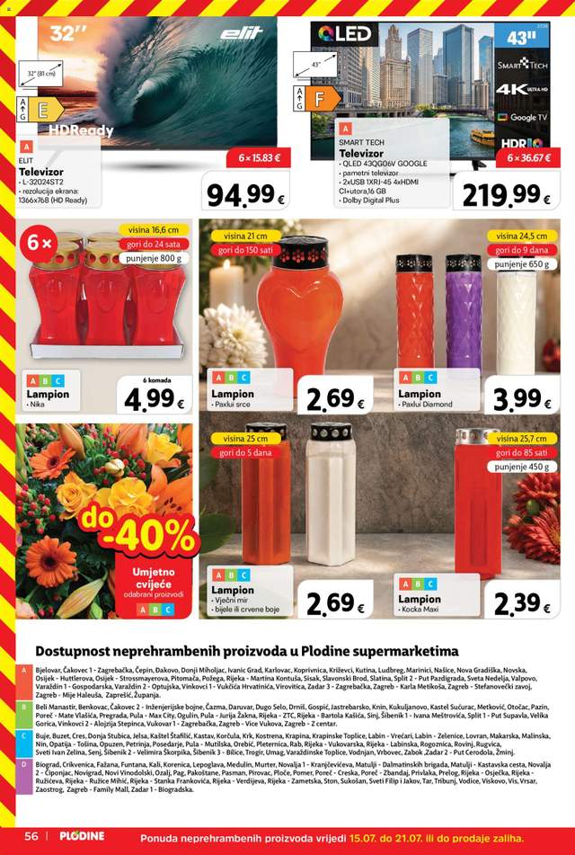 Novi Plodine katalog od 22.07.