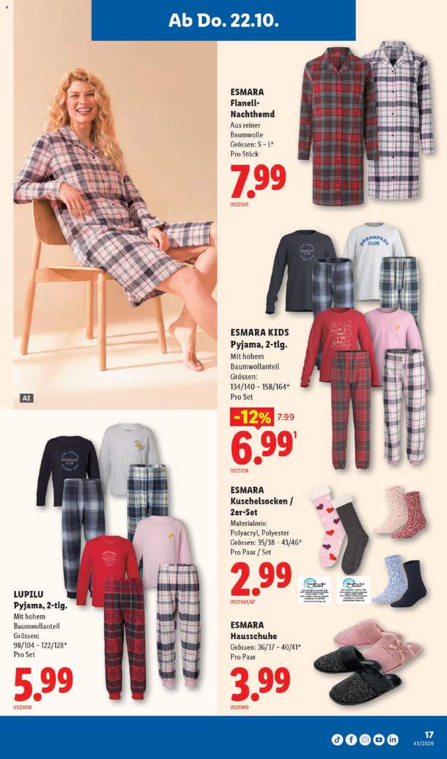 Neue Lidl Aktionen ab 22.10.
