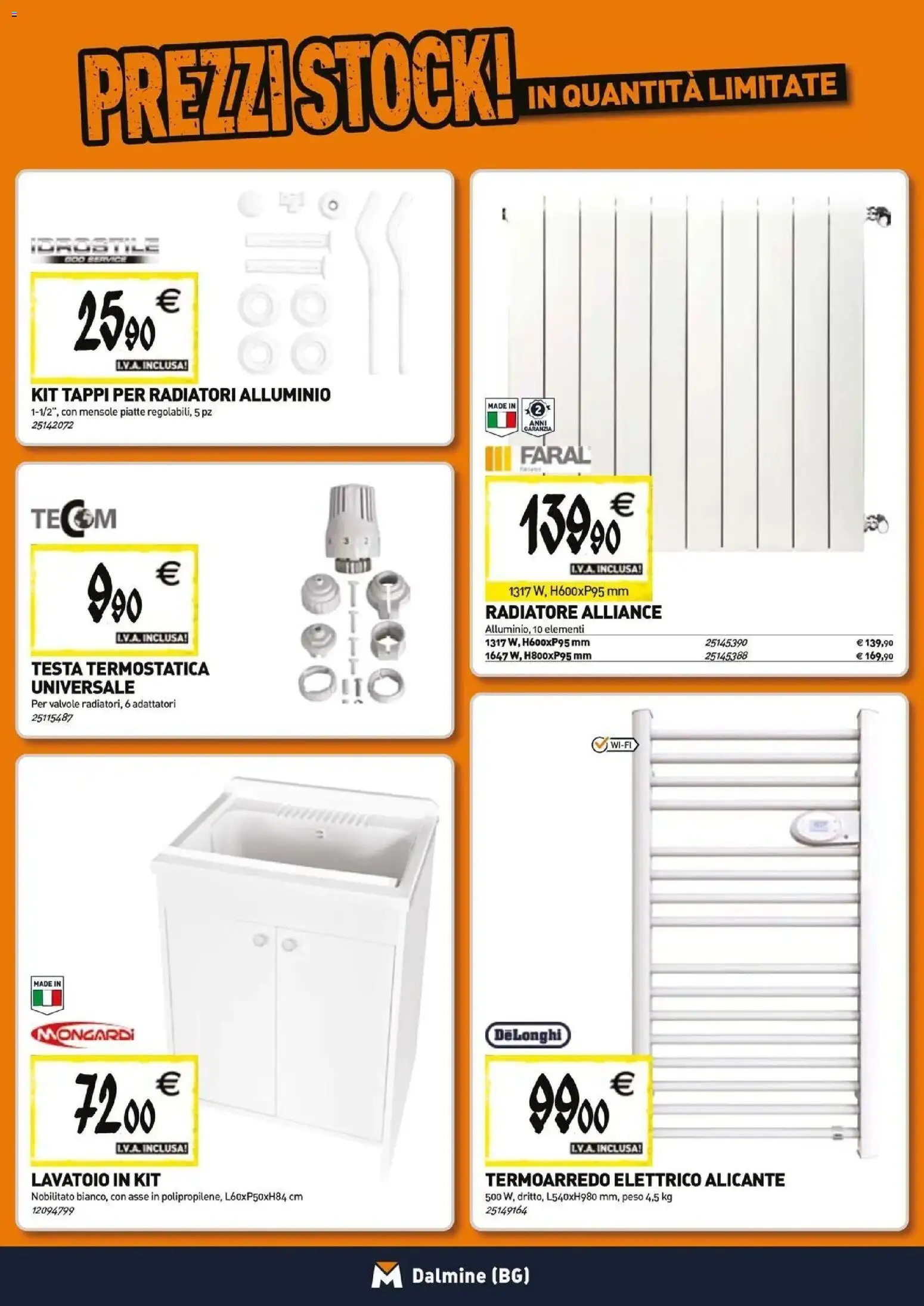 Anteprima dell'opuscolo TECNOMAT catalogo Dalmine dal negozio TECNOMAT valido da 29/10/2026