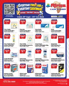 Preview of Africa Cash & Carry flyer valid from 29/09/2026