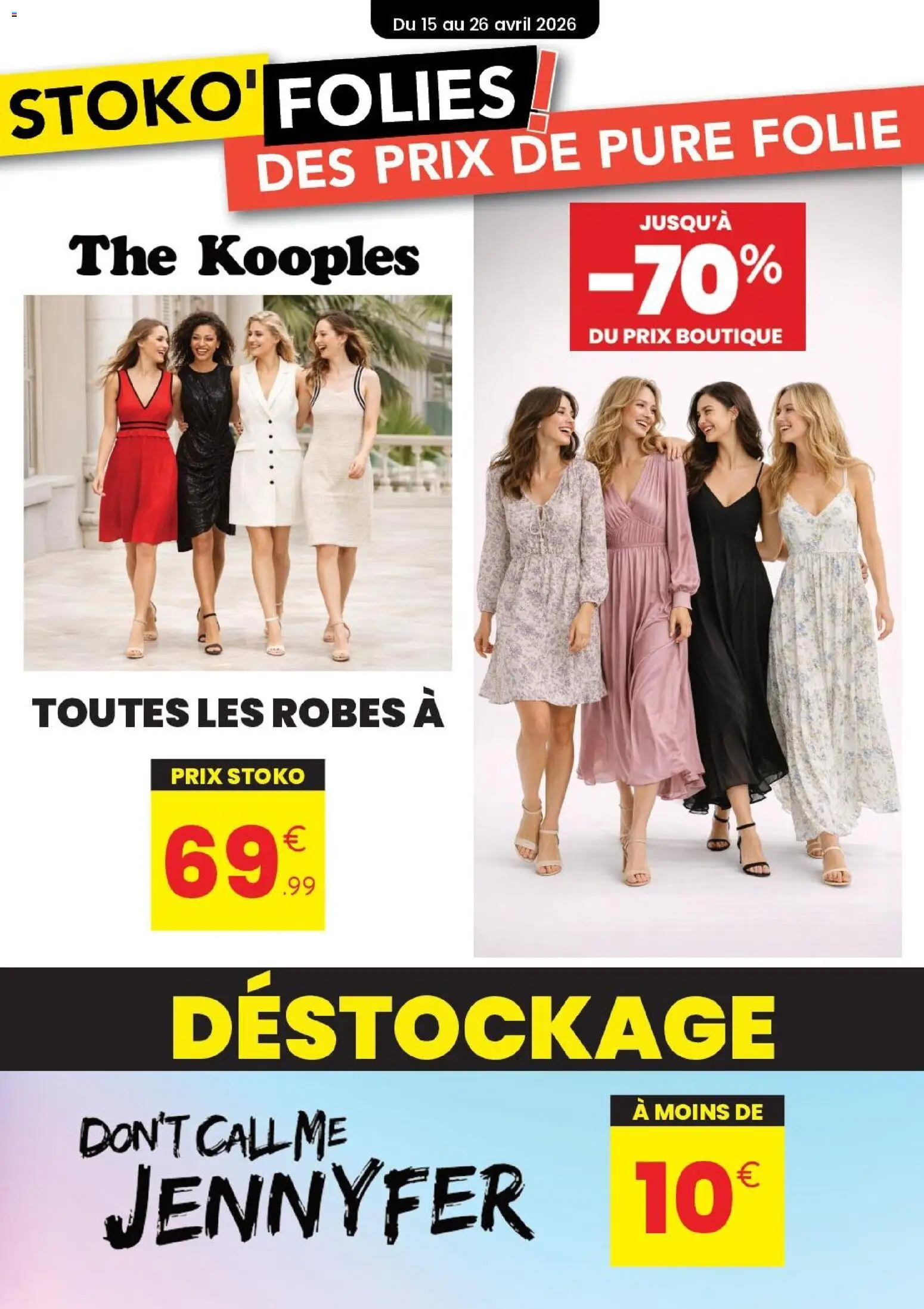 Prévisualisation de Stokomani catalogue déstockage du magasin Stokomani formulaire valide 15/04/2026 - Thé