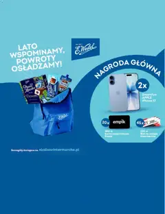 Pogląd gazetki "Intermarche konkurs - Lato wspominamy, powrót osładzamy" ze sklepu Intermarche ważnej od 20.08.2026