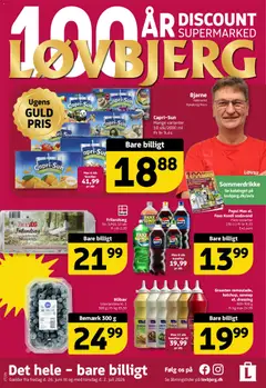 Eksempel på tilbudsavis Løvbjerg - Tilbudsavis uge 27 fra butik Løvbjerg gyldig fra 26/06/2026