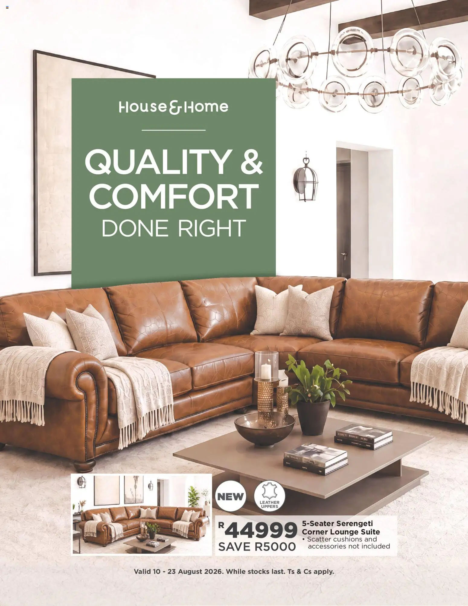 Preview of House and Home flyer valid from 10/08/2026