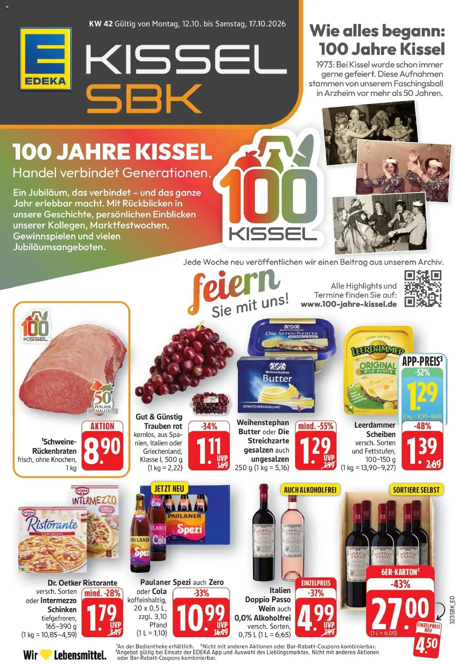 Vorschau von dem Prospekt des Geschäftes Edeka, gültig ab dem 12.10.2026