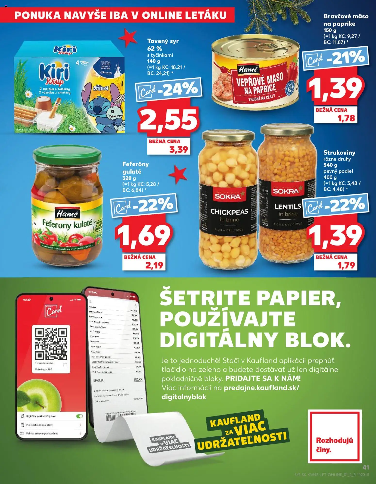 Náhľad Kaufland letáku platného od 06.11.2025