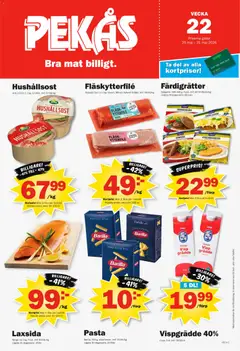 Förhandsgranska reklamblad Pekås erbjudanden från butik Pekås gäller från 25/05/2026