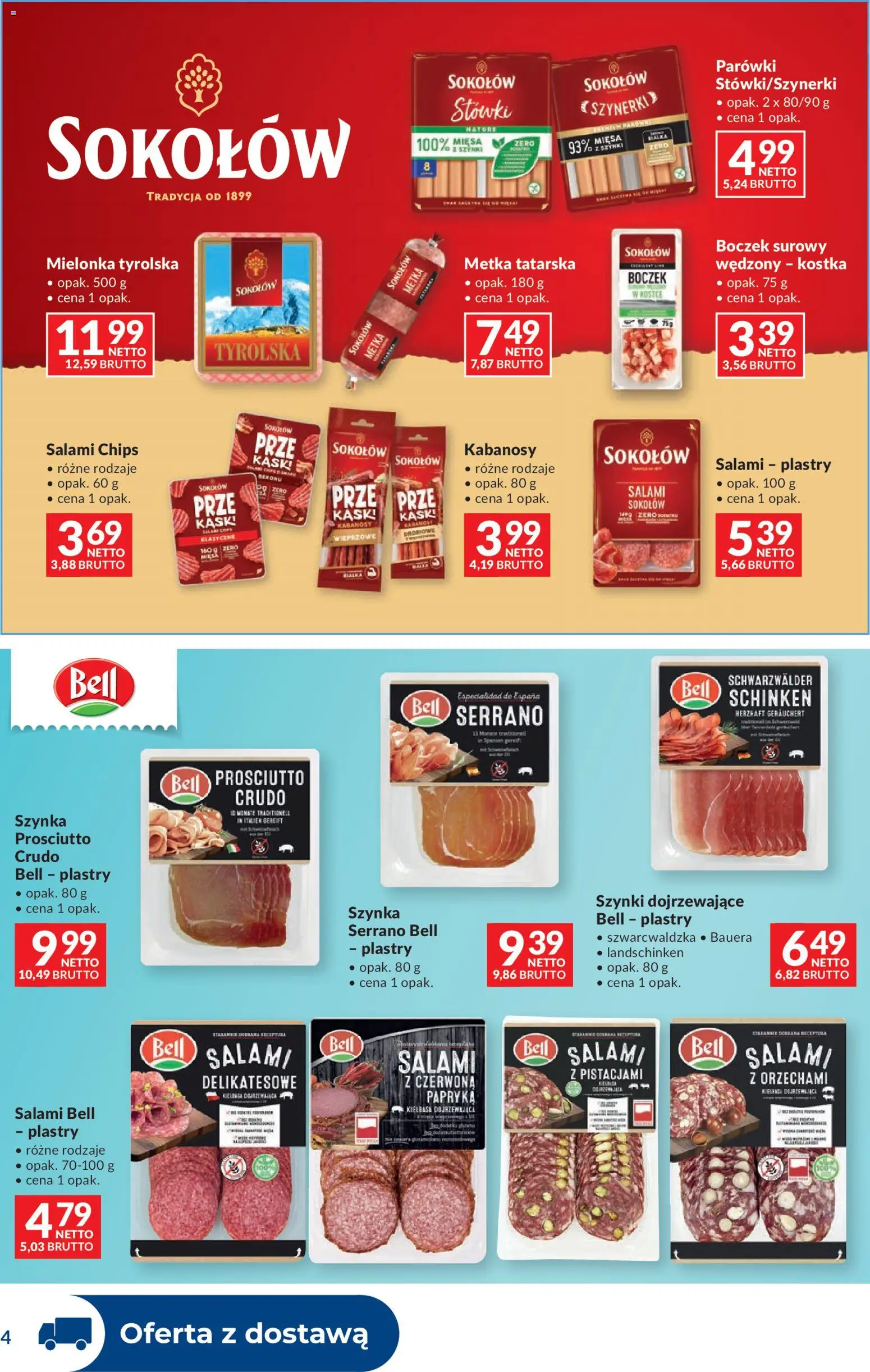 Pogląd gazetki "Makro gazetka - Dystrybucja do sklepów" ze sklepu Makro ważnej od 27.10.2026 - Kiełbasa, Szynka, Prosciutto, Prosciutto crudo, Kabanosy, Parówki, Boczek wędzony, Boczek surowy
