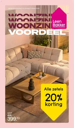 Prévisualisation de Leen Bakker Folder du magasin Leen Bakker formulaire valide 05/10/2026