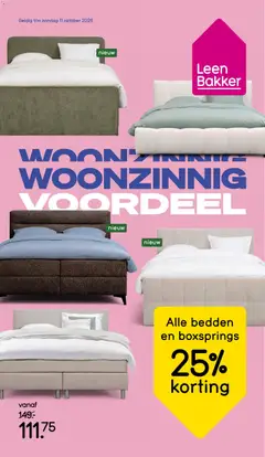 Voorbeeld van Leen Bakker Folder van winkel Leen Bakker geldig vanaf 05/10/2026