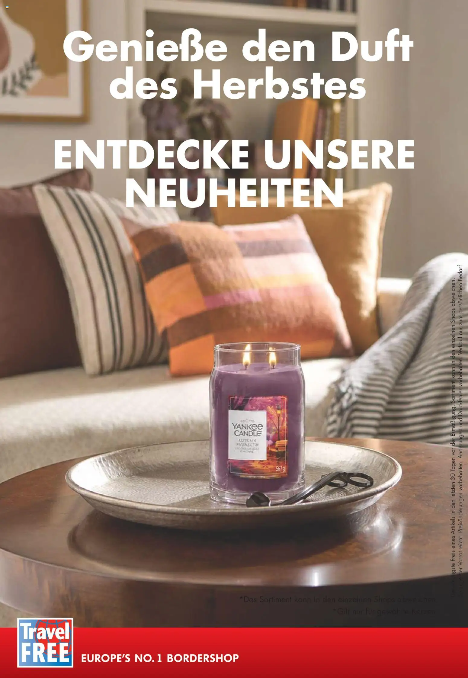 Vorschau von dem Prospekt des Geschäftes Travel Free, gültig ab dem 01.09.2026 - Duft