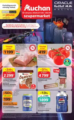 Auchan - Auchan Szupermarket akciós újság megtekintése, amely érvényes 2026.07.30.-től