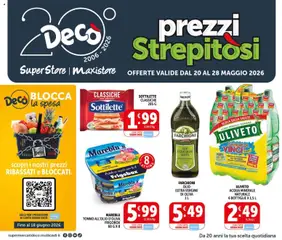 Anteprima dell'opuscolo Decò volantino MaxiStore Campania dal negozio Decò valido da 20/05/2026