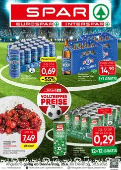 Vorschau der Angebote: Spar Spar Flugblatt - Steiermark gültig ab 25.06.2026