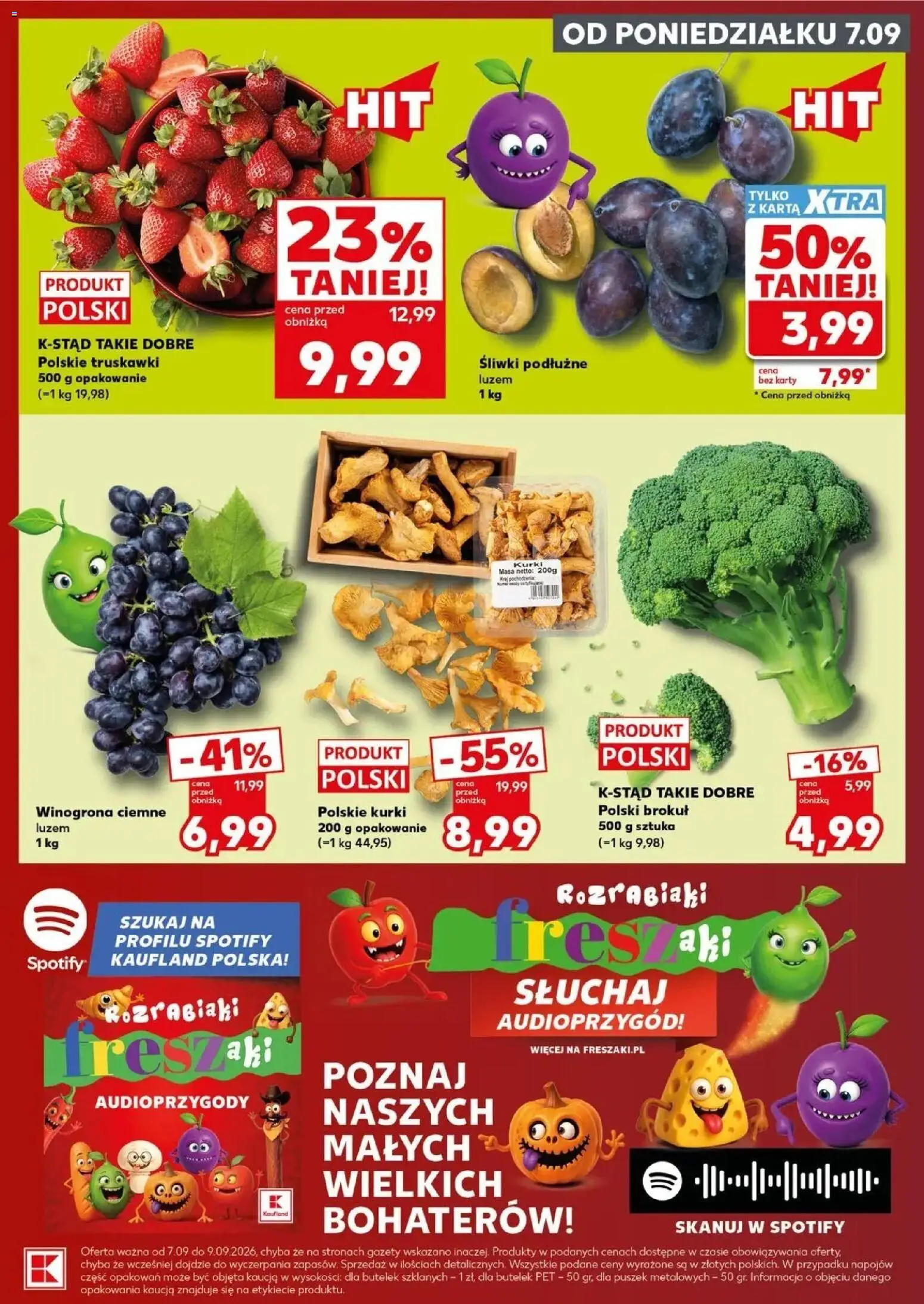 Pogląd gazetki "Kaufland gazetka - Mocny start" ze sklepu Kaufland ważnej od 07.09.2026