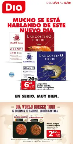 Vista previa del folleto de la tienda Dia válido desde el 12/08/2026 