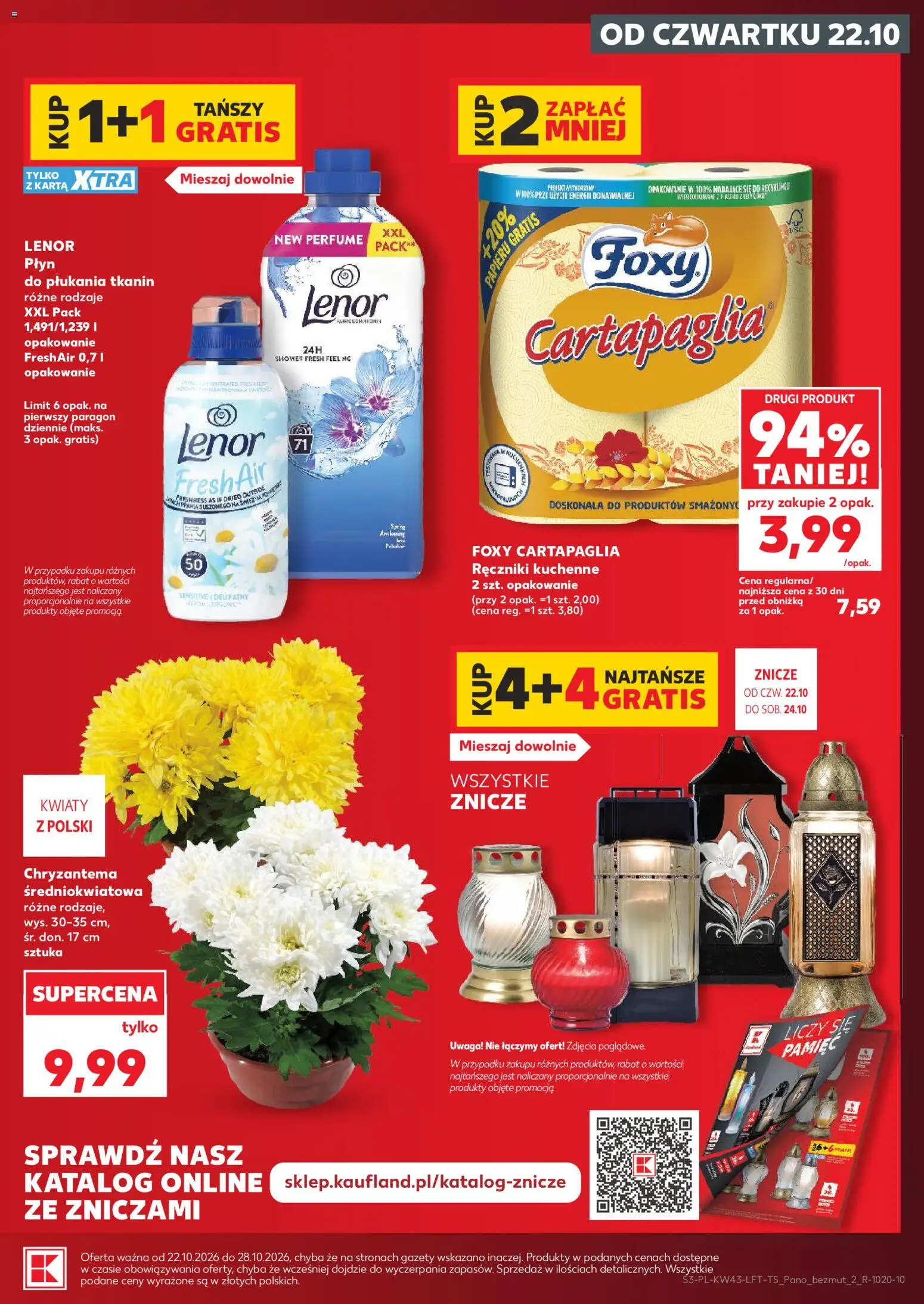 Pogląd gazetki "Kaufland gazetka" ze sklepu Kaufland ważnej od 22.10.2026
