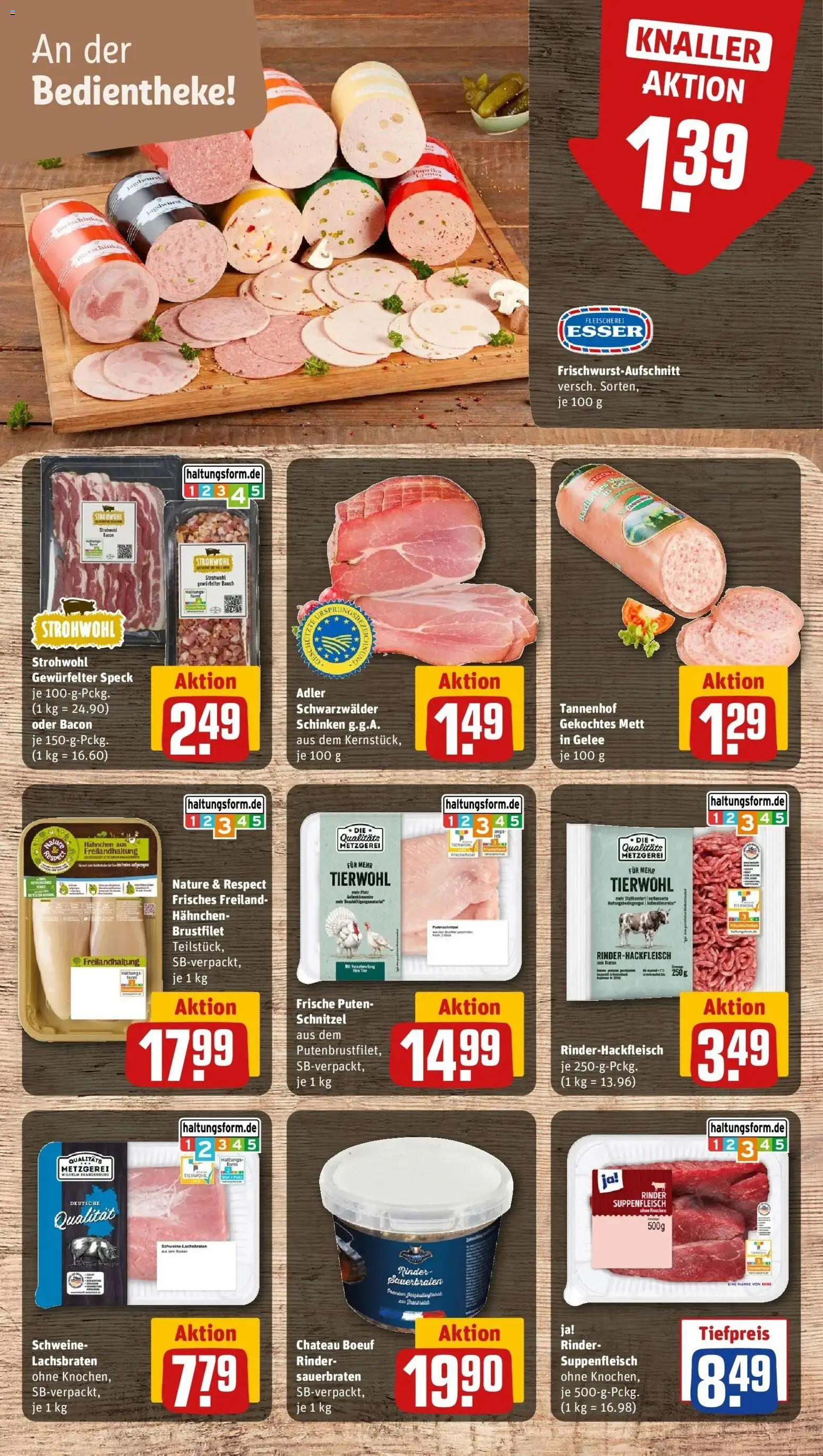 Vorschau von dem Prospekt des Geschäftes Rewe, gültig ab dem 19.10.2026
