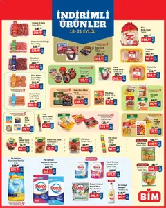 BİM BİM - İndirimli Ürünler 18.09.2026 - Broşürünün önizlemesi