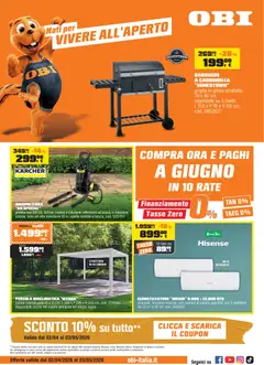 Anteprima dell'opuscolo OBI volantino Lombardia dal negozio OBI valido da 02/04/2026