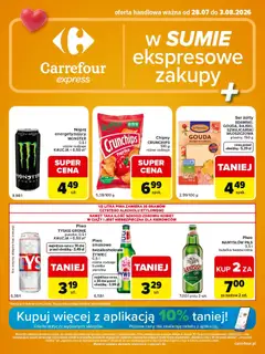 Pogląd gazetki "Carrefour gazetka - Express II" ze sklepu Carrefour ważnej od 28.07.2026