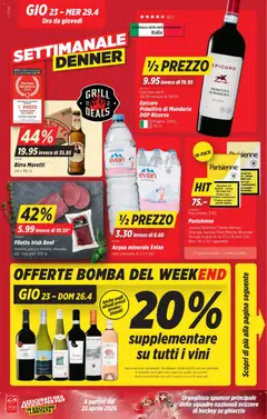 Vorschau des Merkblatts Denner aktionen IT vom Shop Denner gültig von 23.04.2026 bis 29.04.2026