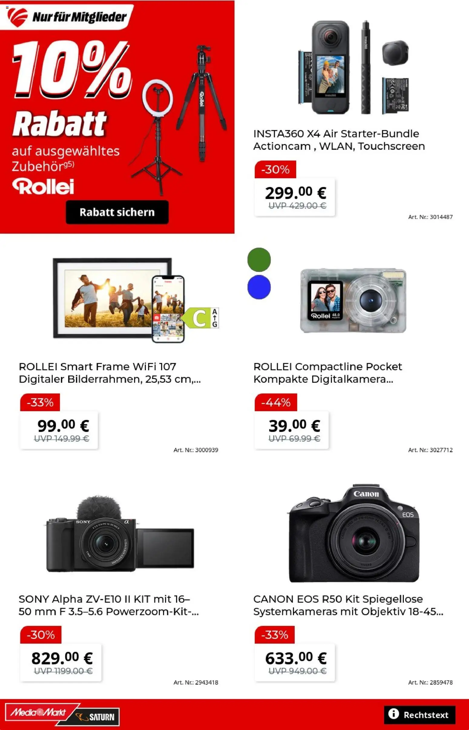 Vorschau von dem Prospekt des Geschäftes Media Markt, gültig ab dem 27.10.2026 - Sony, Digitalkamera, Objektiv