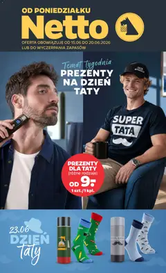 Pogląd gazetki "Netto gazetka od poniedziałku NonFood" ze sklepu Netto ważnej od 15.06.2026