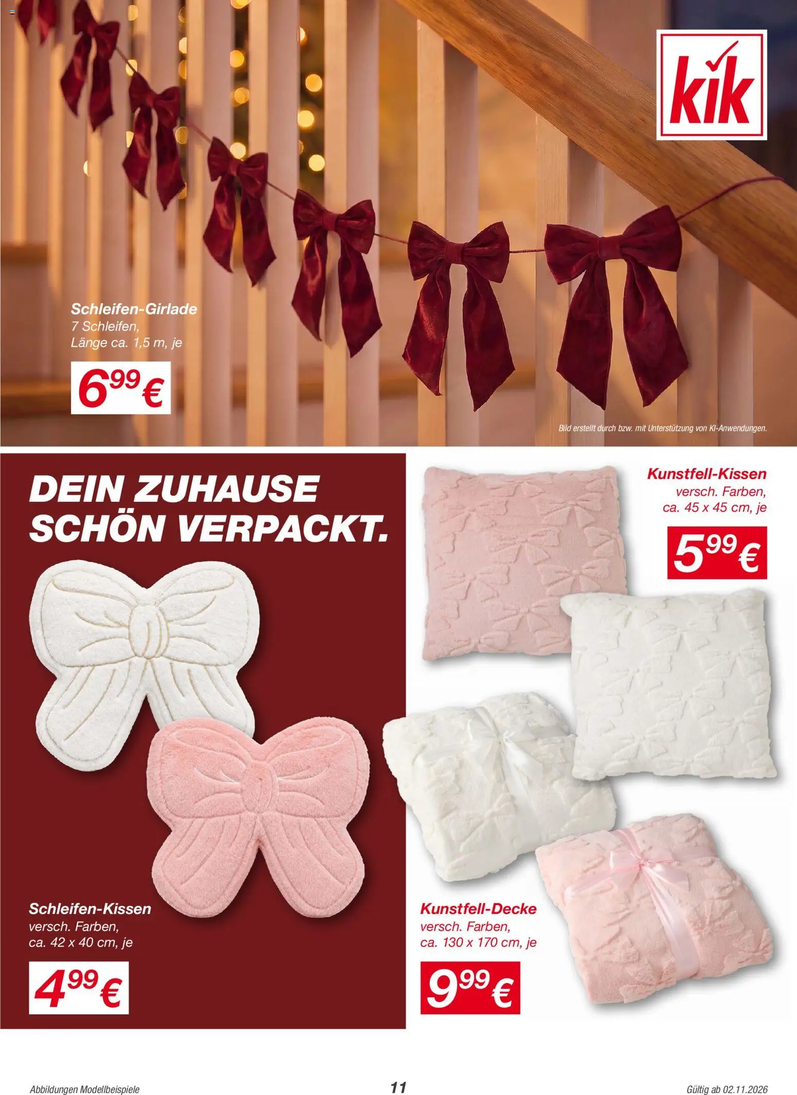 Vorschau von dem Prospekt des Geschäftes Kik, gültig ab dem 02.11.2026