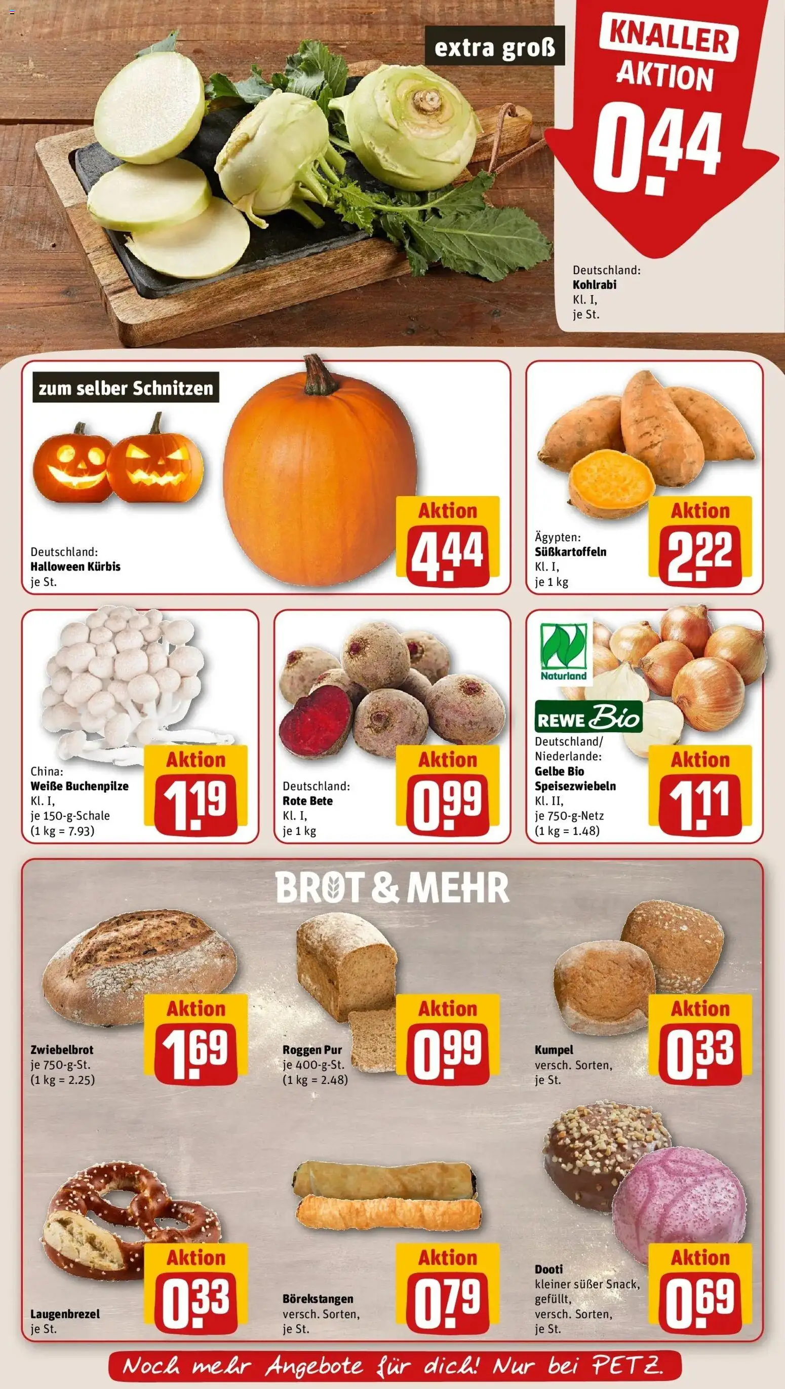 Vorschau von dem Prospekt des Geschäftes Rewe, gültig ab dem 12.10.2026