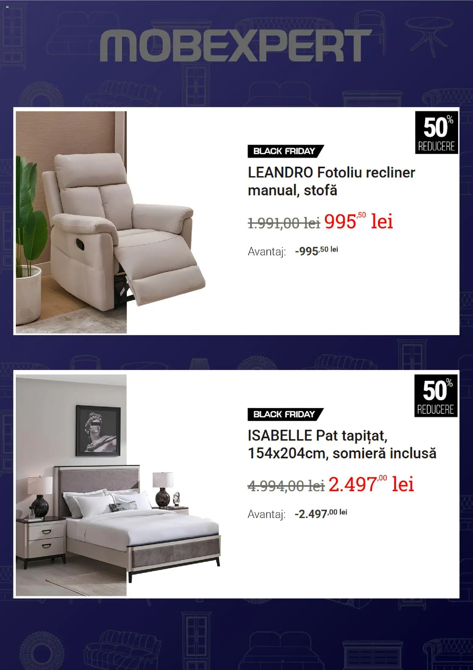 Previzualizarea de cataloage: Mobexpert Mobexpert Black Friday valabil de la 02.11.2026