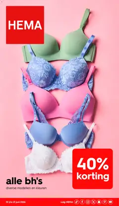 Voorbeeld van Hema Folder / Publicité van winkel Hema geldig vanaf 15/06/2026