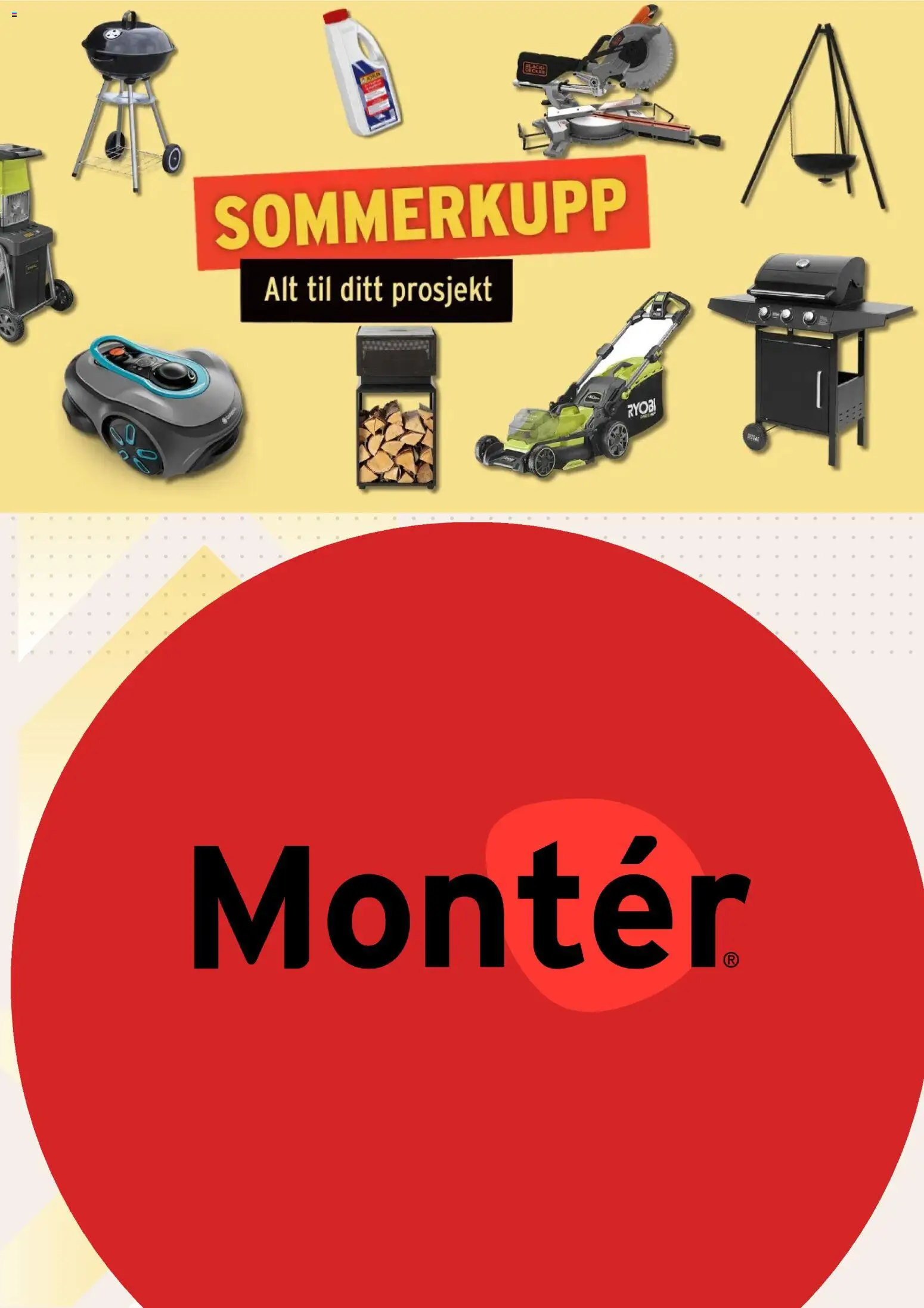 Forhåndsvis Montér kundeavis fra butikk Montér gyldig fra 21/07/2026