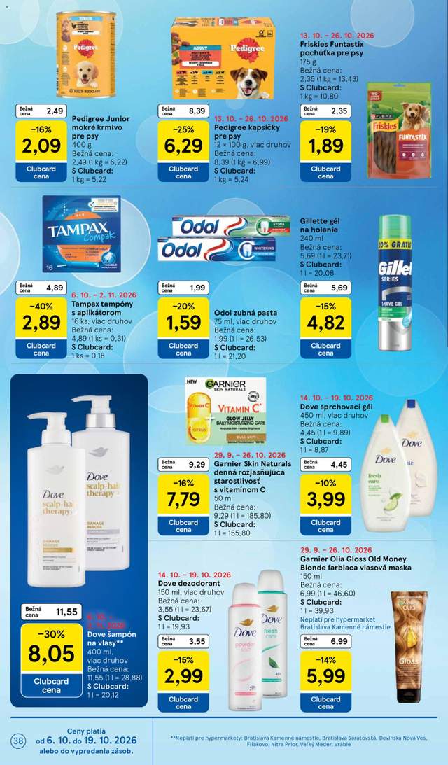 Nový Tesco leták od 14.10.