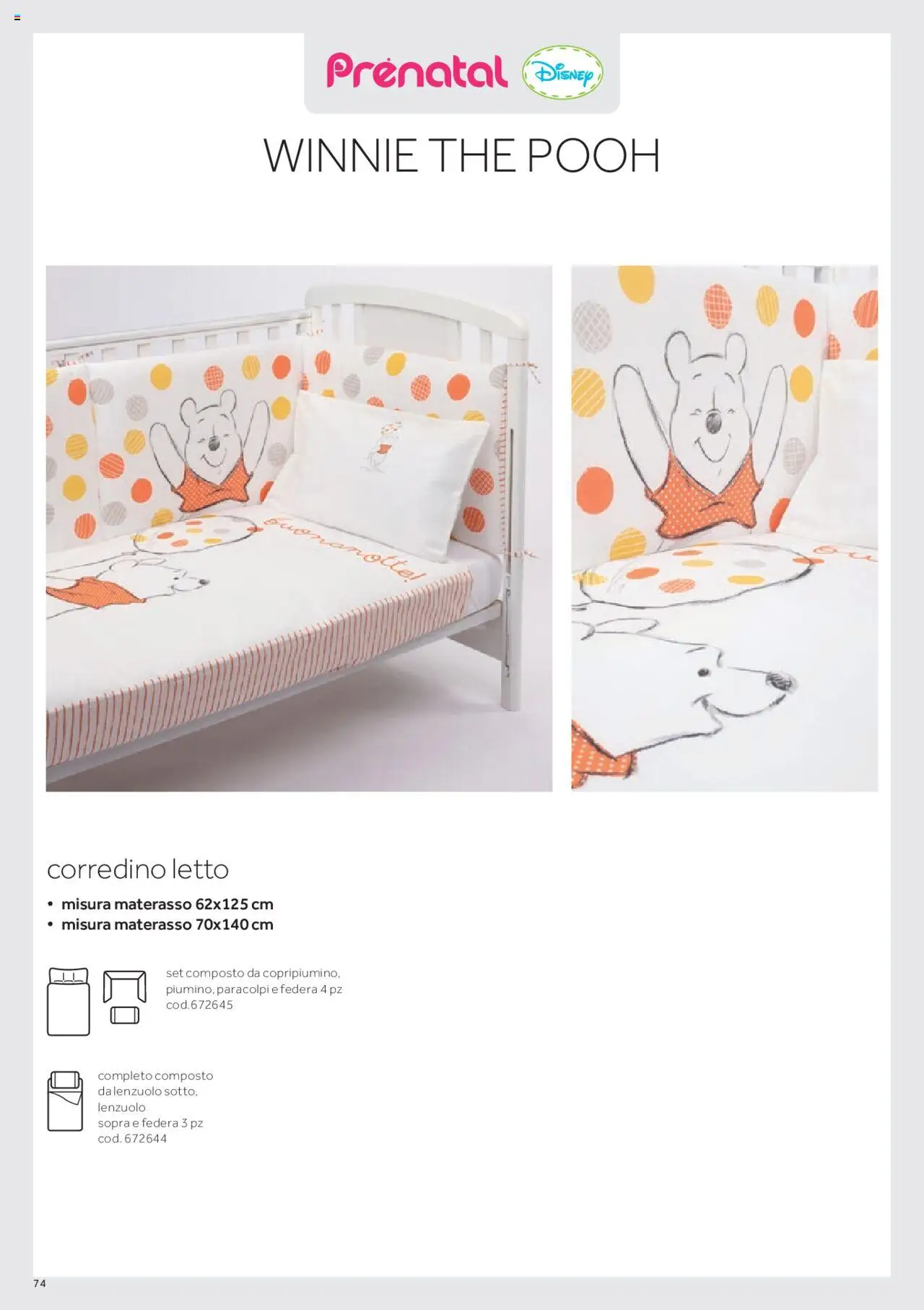 Anteprima dell'opuscolo Catalogo Camarette e Lettini dal negozio Prenatal valido da 01/01/2025 - The, Letto, Materasso, Federa