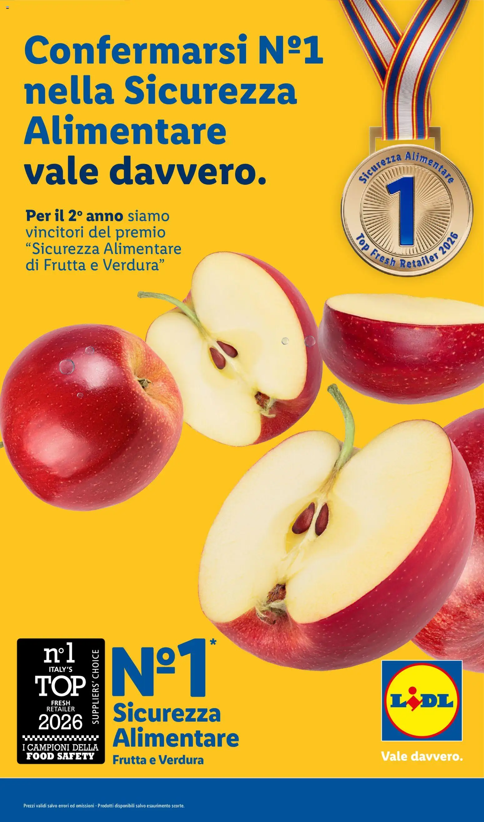 Anteprima dell'opuscolo Lidl volantino Fresca e conveniente dal negozio Lidl valido da 29/10/2026